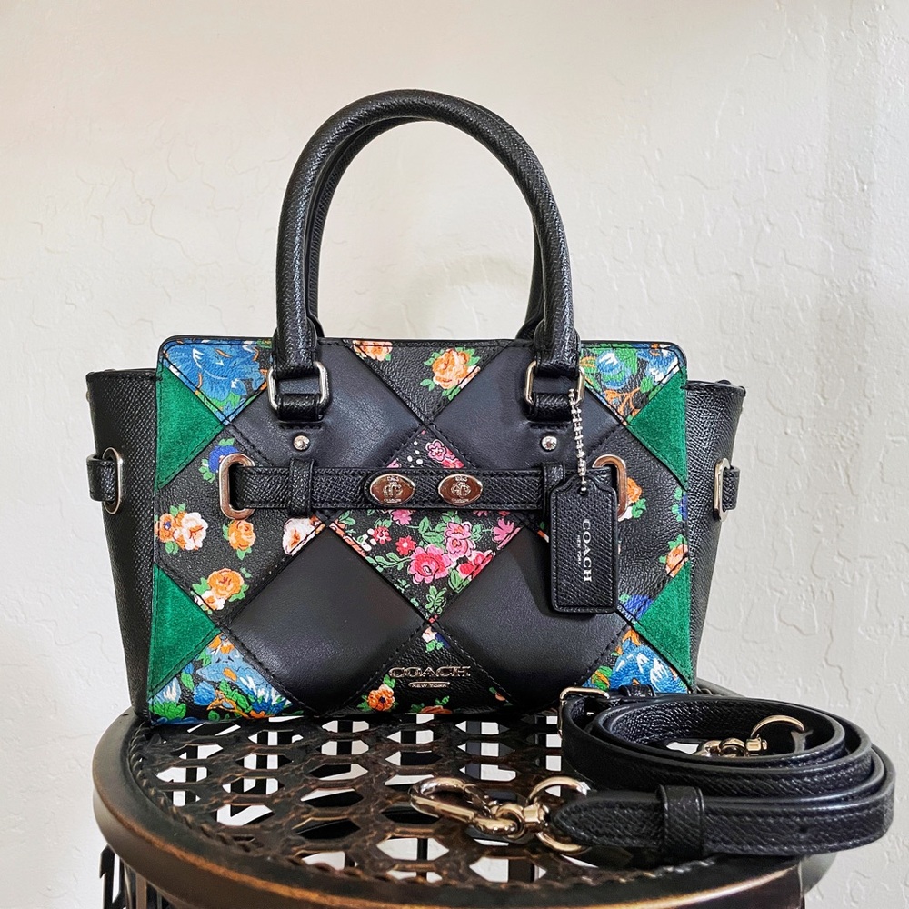 Coach Blake Carryall  in Floral Patchwork Leather EVERYWHERE SOLD OUT